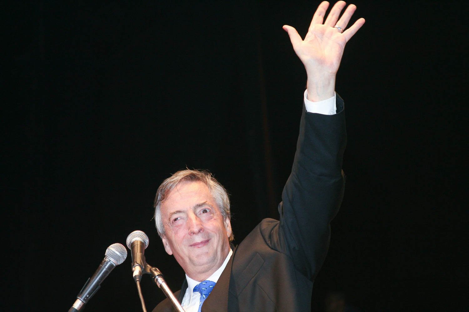 Fotografía de Estanislao Santos: Fotos de Cristina Fernández y Néstor Kirchner