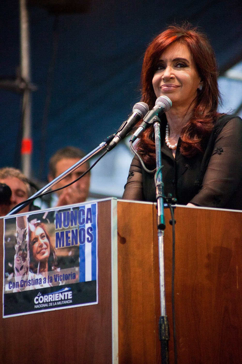 Fotografía de Estanislao Santos: Fotos de Cristina Fernández y Néstor Kirchner