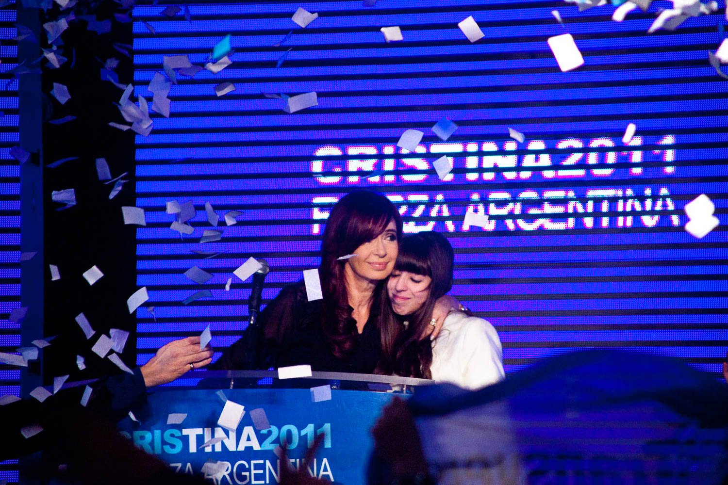 Fotografía de Estanislao Santos: Fotos de Cristina Fernández y Néstor Kirchner