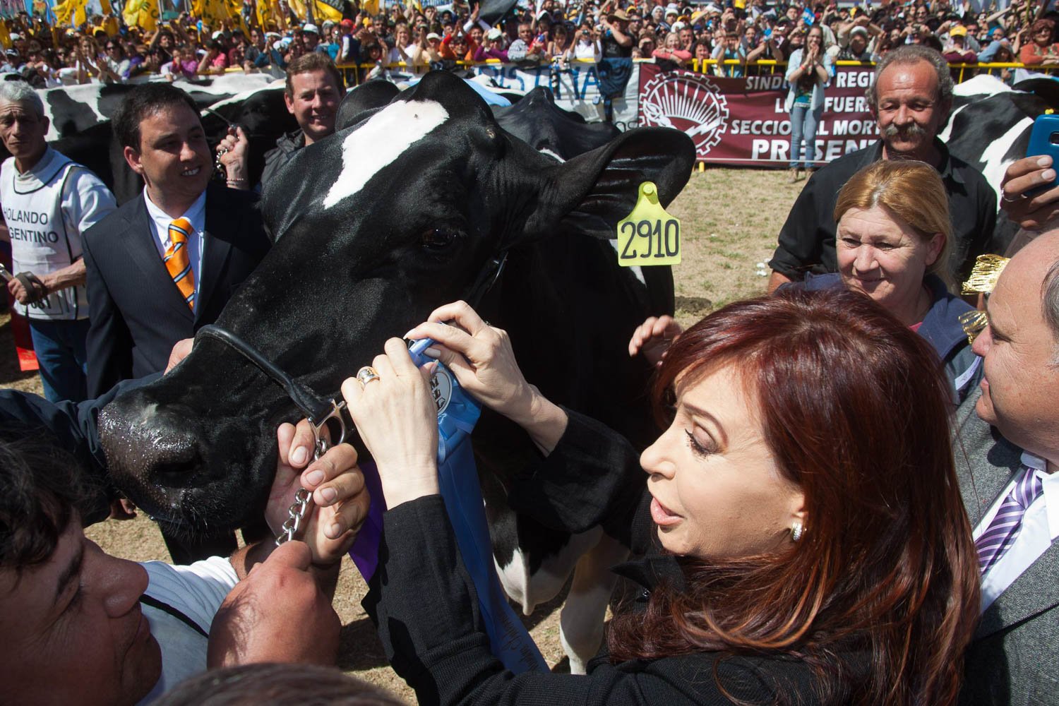 Fotografía de Estanislao Santos: Fotos de Cristina Fernández y Néstor Kirchner