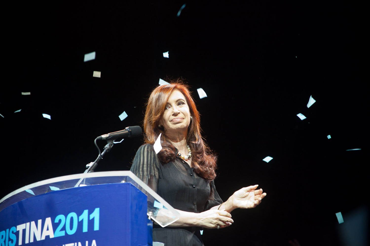Fotografía de Estanislao Santos: Fotos de Cristina Fernández y Néstor Kirchner