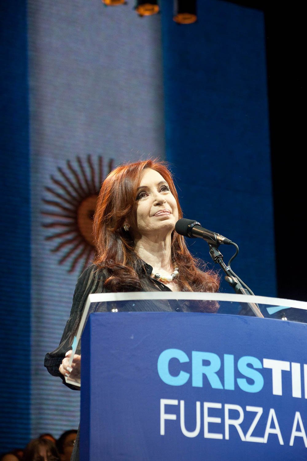 Fotografía de Estanislao Santos: Fotos de Cristina Fernández y Néstor Kirchner