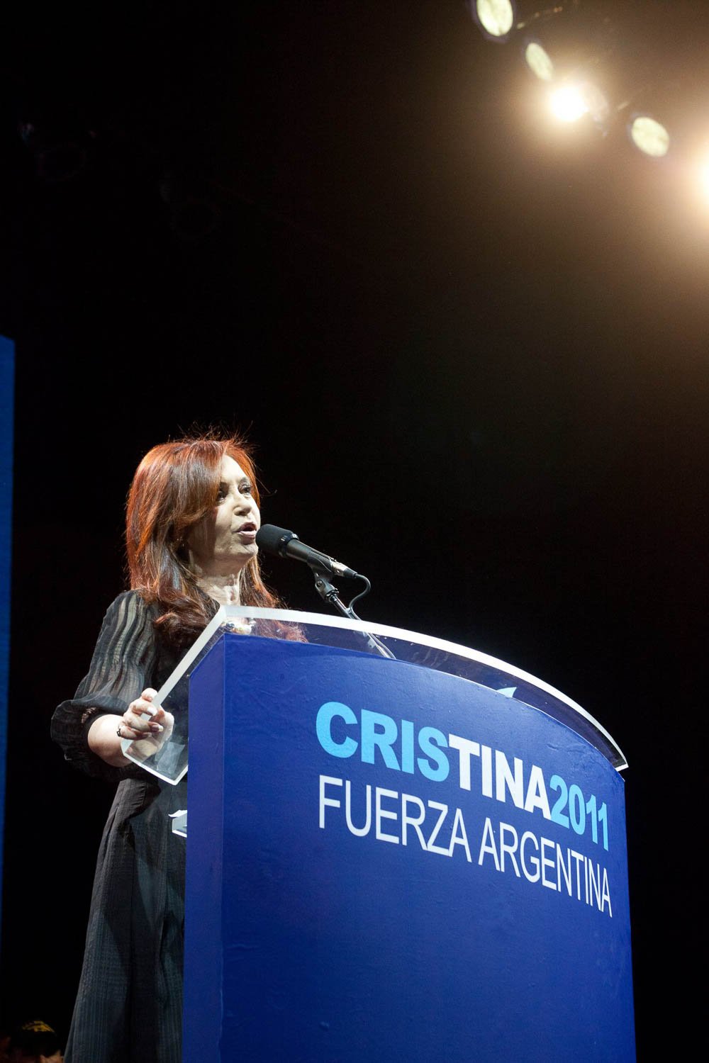 Fotografía de Estanislao Santos: Fotos de Cristina Fernández y Néstor Kirchner