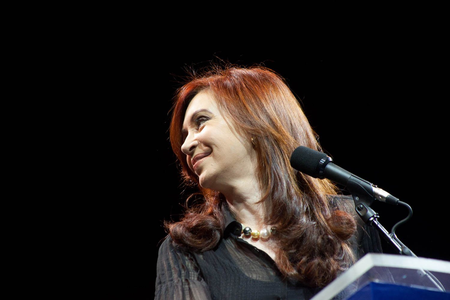 Fotografía de Estanislao Santos: Fotos de Cristina Fernández y Néstor Kirchner