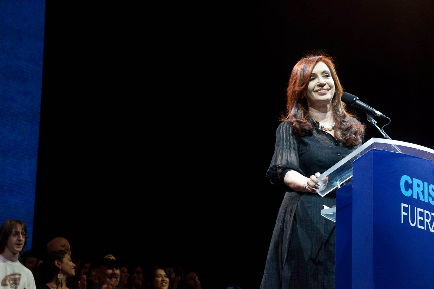 Fotografía de Estanislao Santos: Fotos de Cristina Fernández y Néstor Kirchner