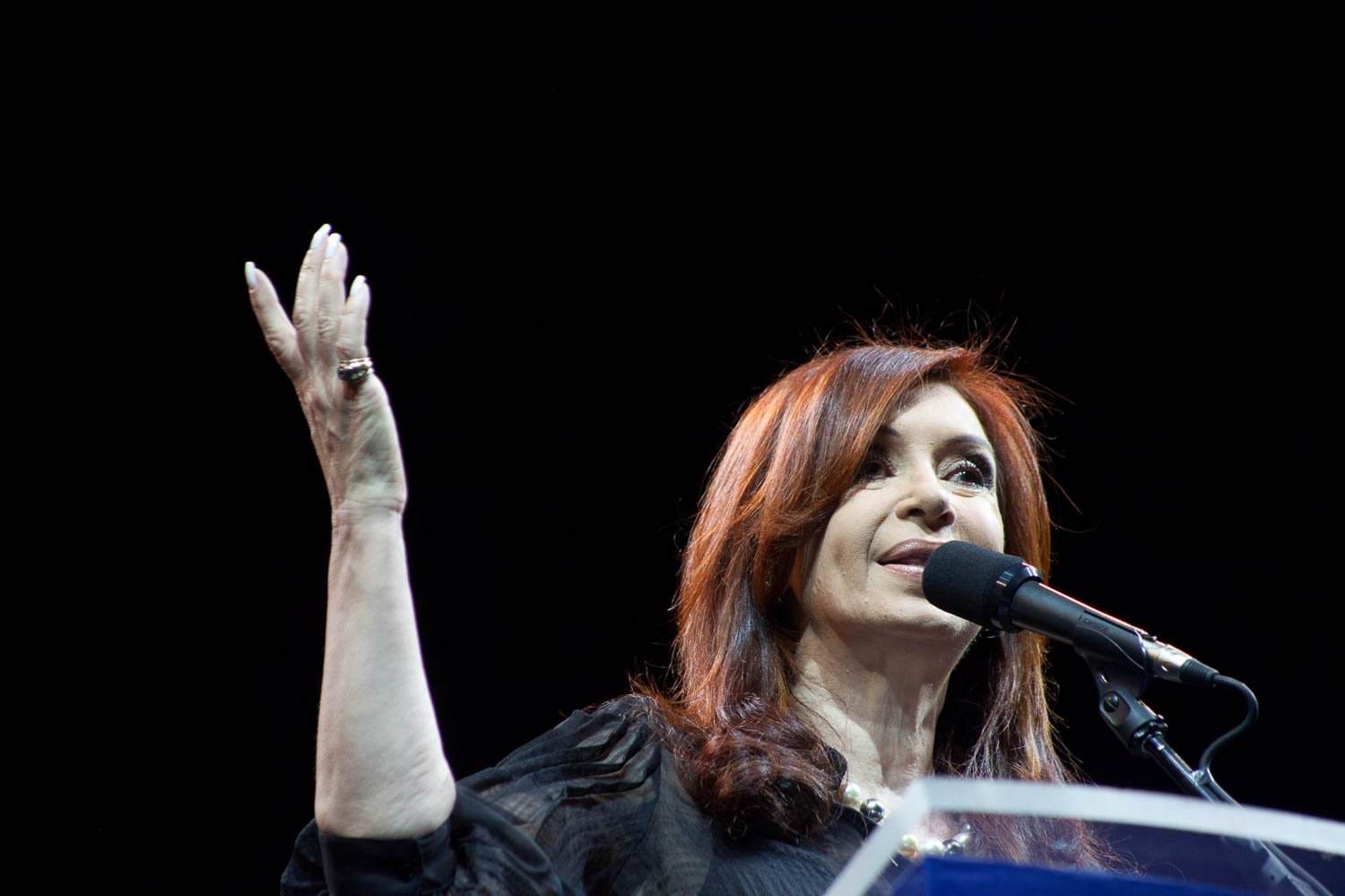 Fotografía de Estanislao Santos: Fotos de Cristina Fernández y Néstor Kirchner