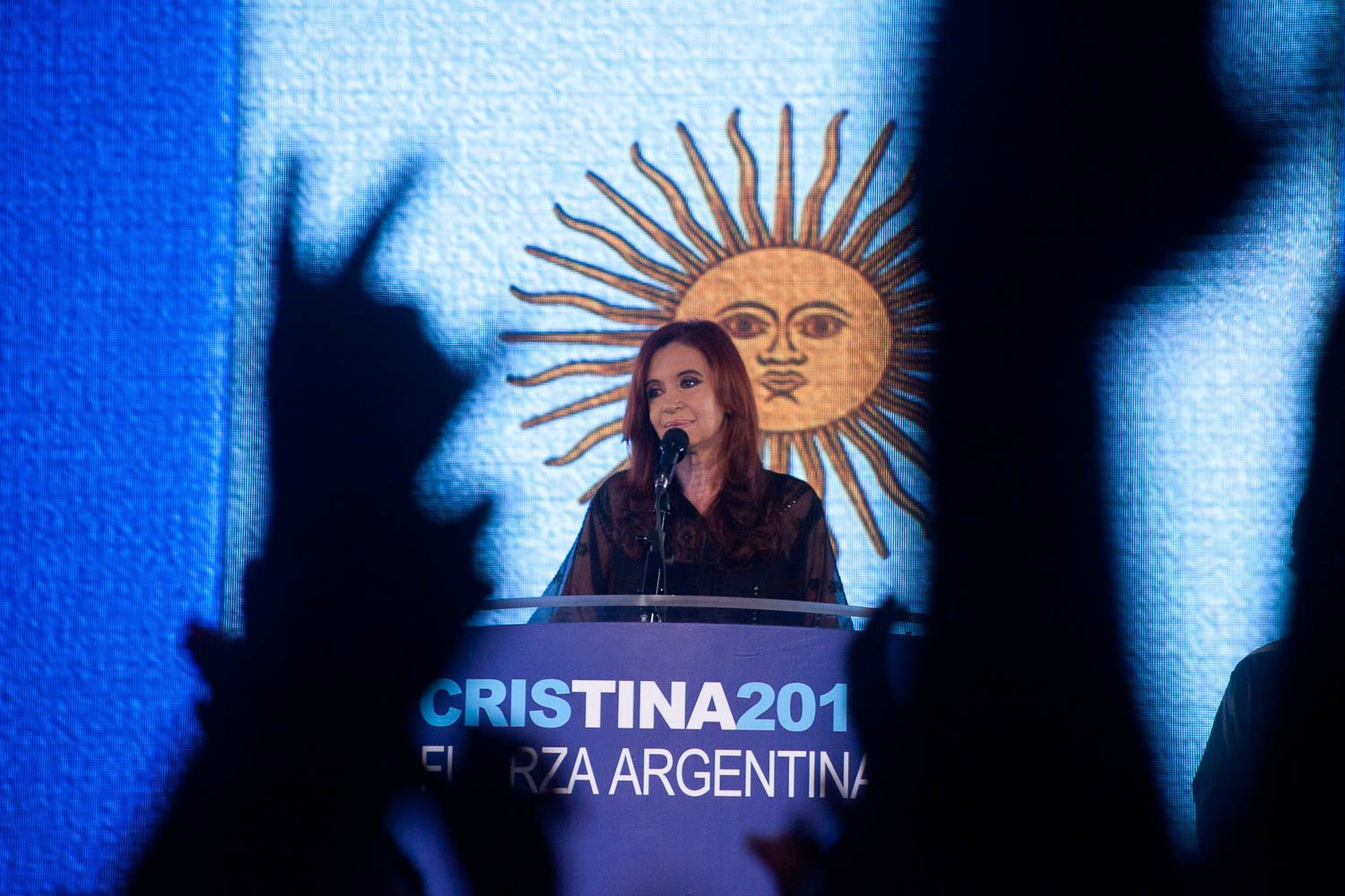 Fotografía de Estanislao Santos: Fotos de Cristina Fernández y Néstor Kirchner