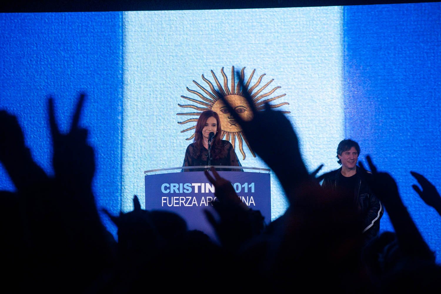 Fotografía de Estanislao Santos: Fotos de Cristina Fernández y Néstor Kirchner