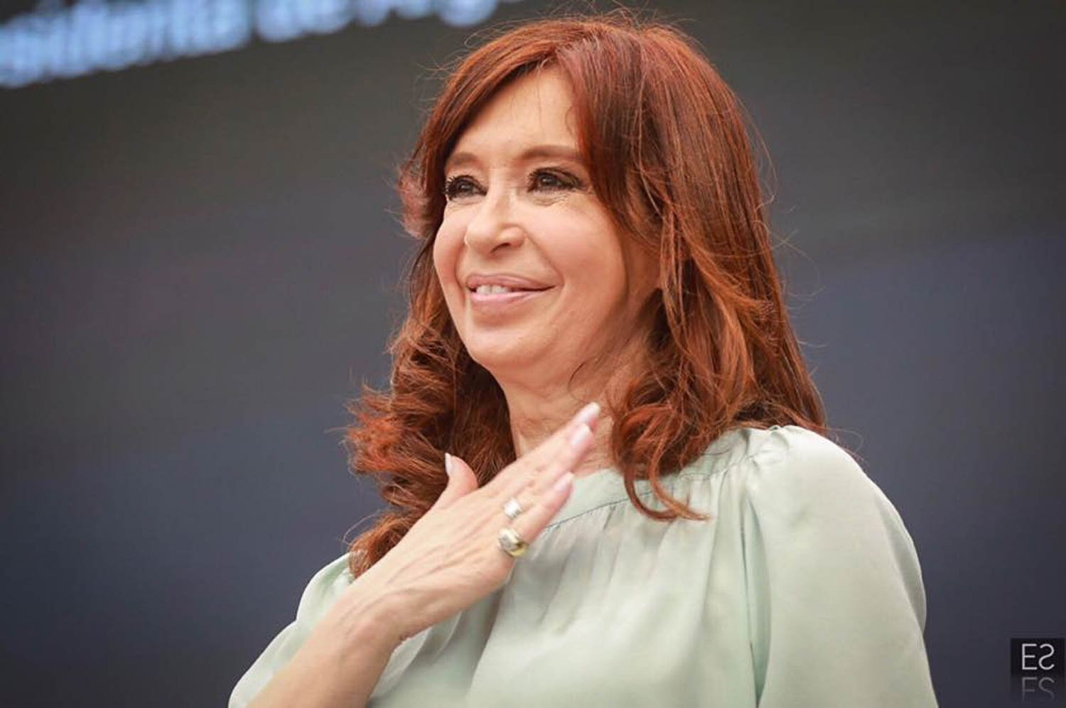 Fotografía de Estanislao Santos: Fotos de Cristina Fernández y Néstor Kirchner