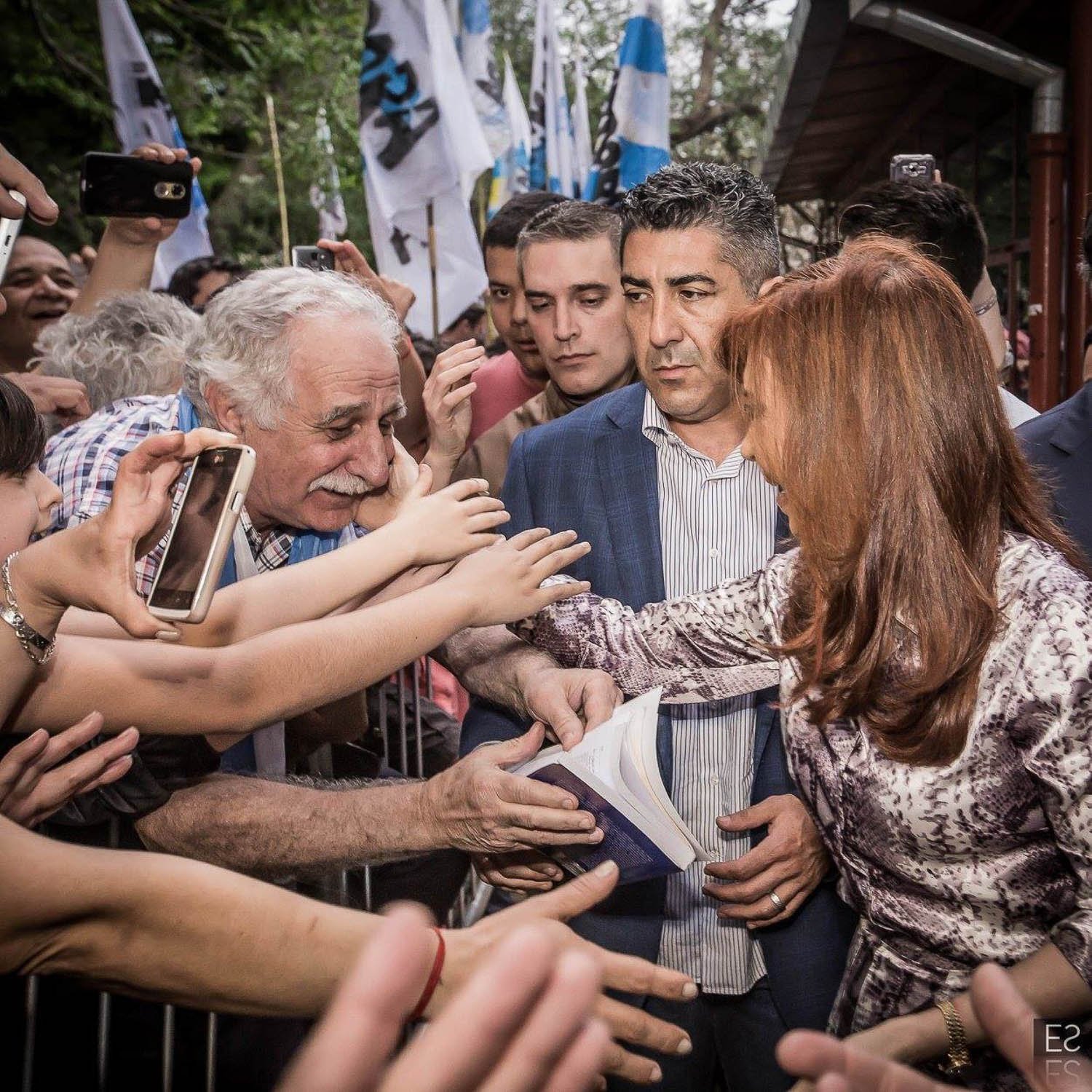 Fotografía de Estanislao Santos: Fotos de Cristina Fernández y Néstor Kirchner