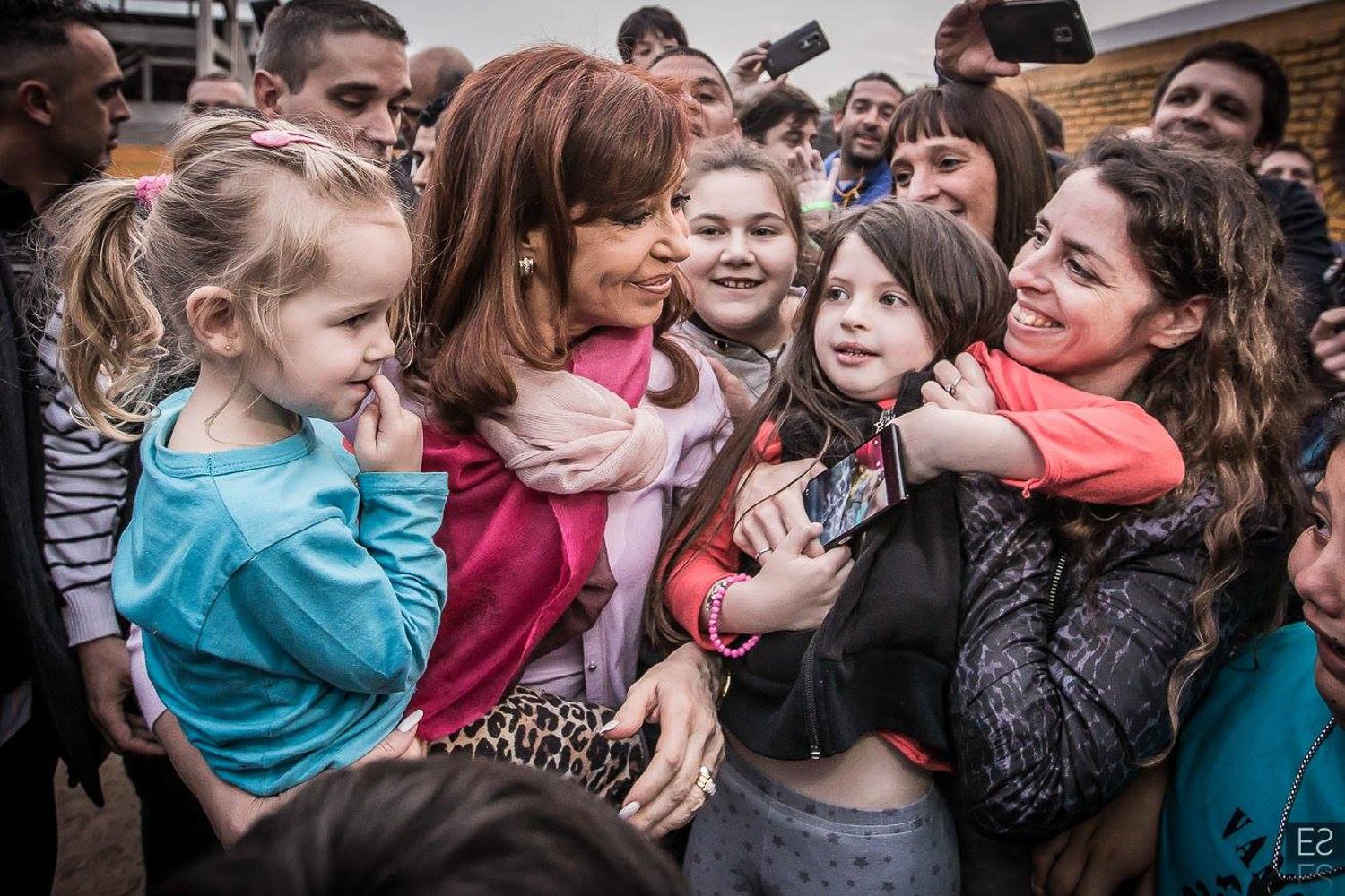 Fotografía de Estanislao Santos: Fotos de Cristina Fernández y Néstor Kirchner