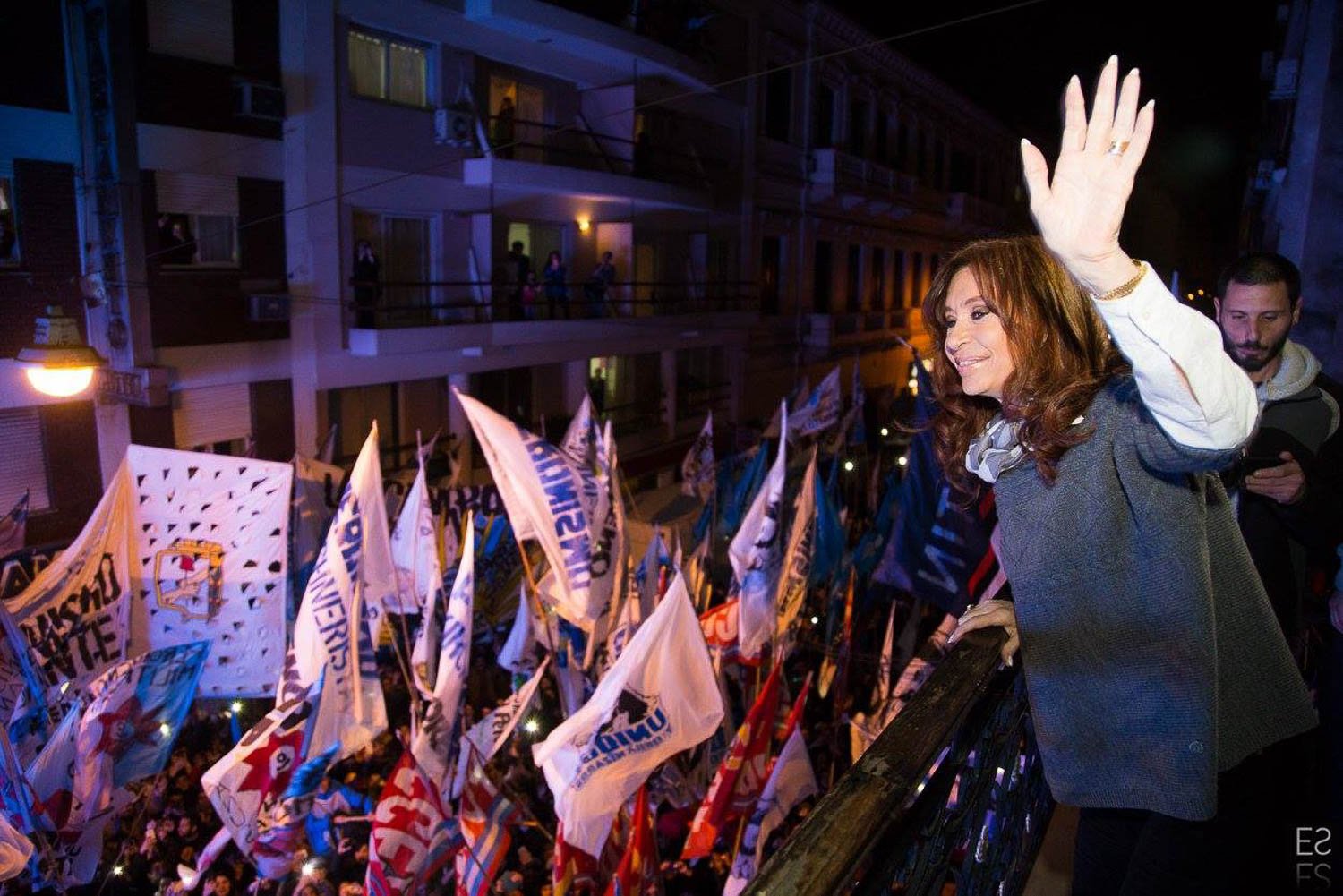 Fotografía de Estanislao Santos: Fotos de Cristina Fernández y Néstor Kirchner