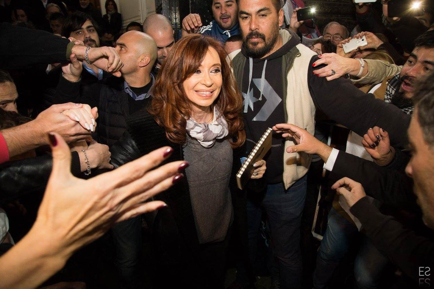 Fotografía de Estanislao Santos: Fotos de Cristina Fernández y Néstor Kirchner