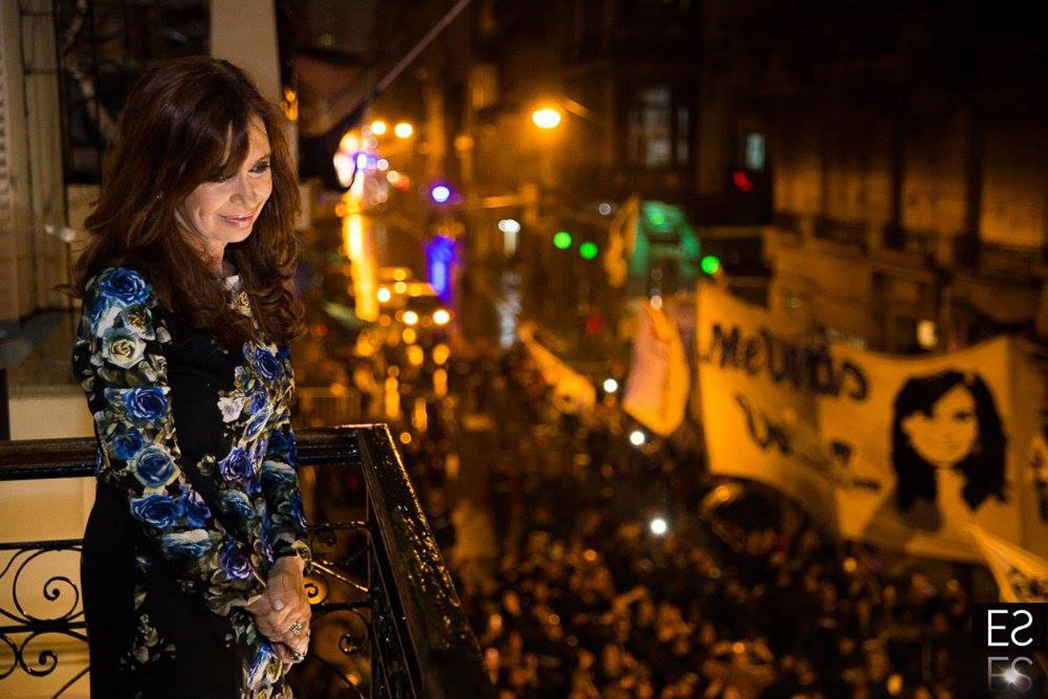 Fotografía de Estanislao Santos: Fotos de Cristina Fernández y Néstor Kirchner