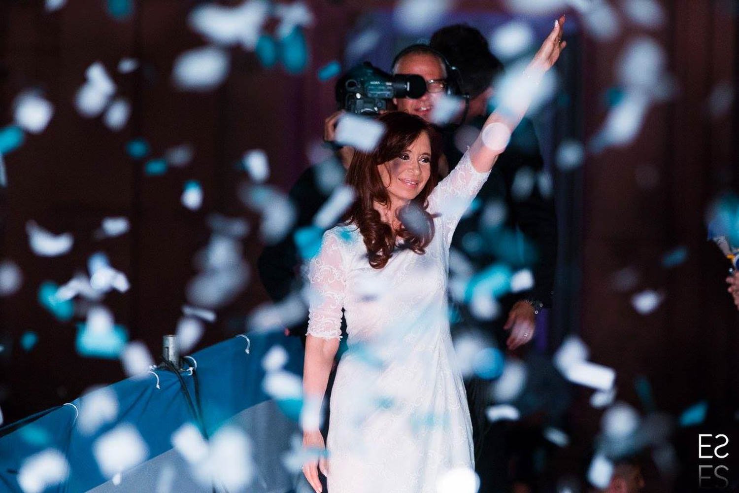 Fotografía de Estanislao Santos: Fotos de Cristina Fernández y Néstor Kirchner