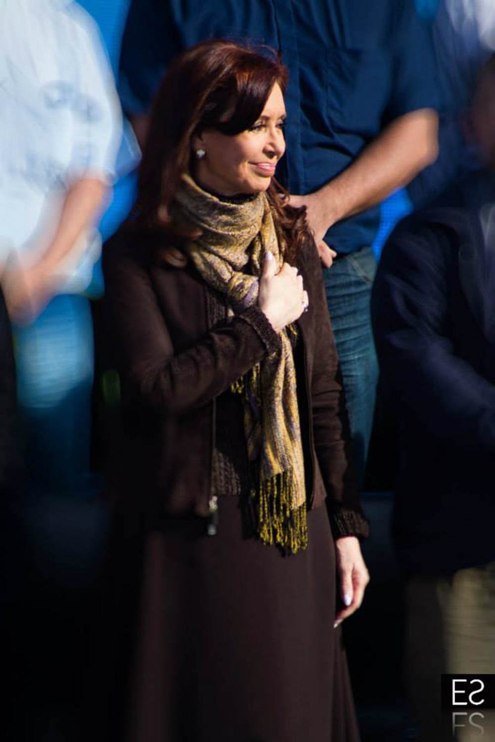 Fotografía de Estanislao Santos: Fotos de Cristina Fernández y Néstor Kirchner