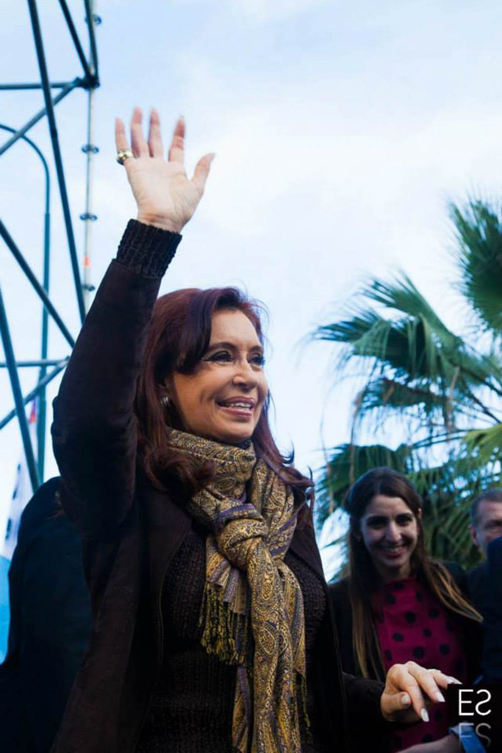 Fotografía de Estanislao Santos: Fotos de Cristina Fernández y Néstor Kirchner