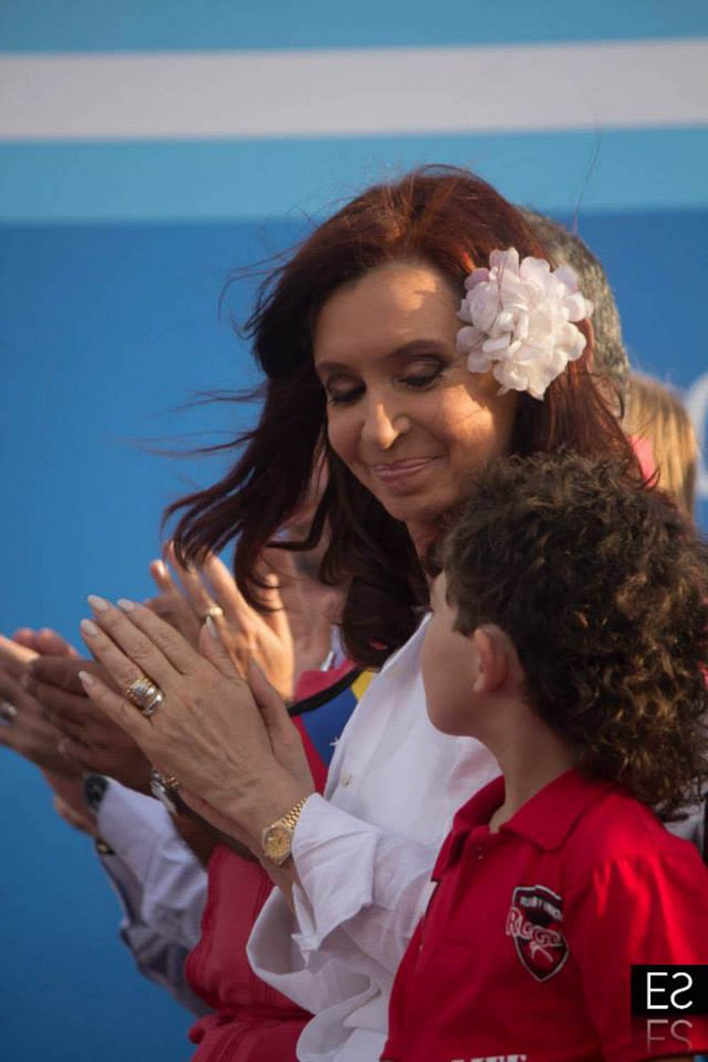 Fotografía de Estanislao Santos: Fotos de Cristina Fernández y Néstor Kirchner