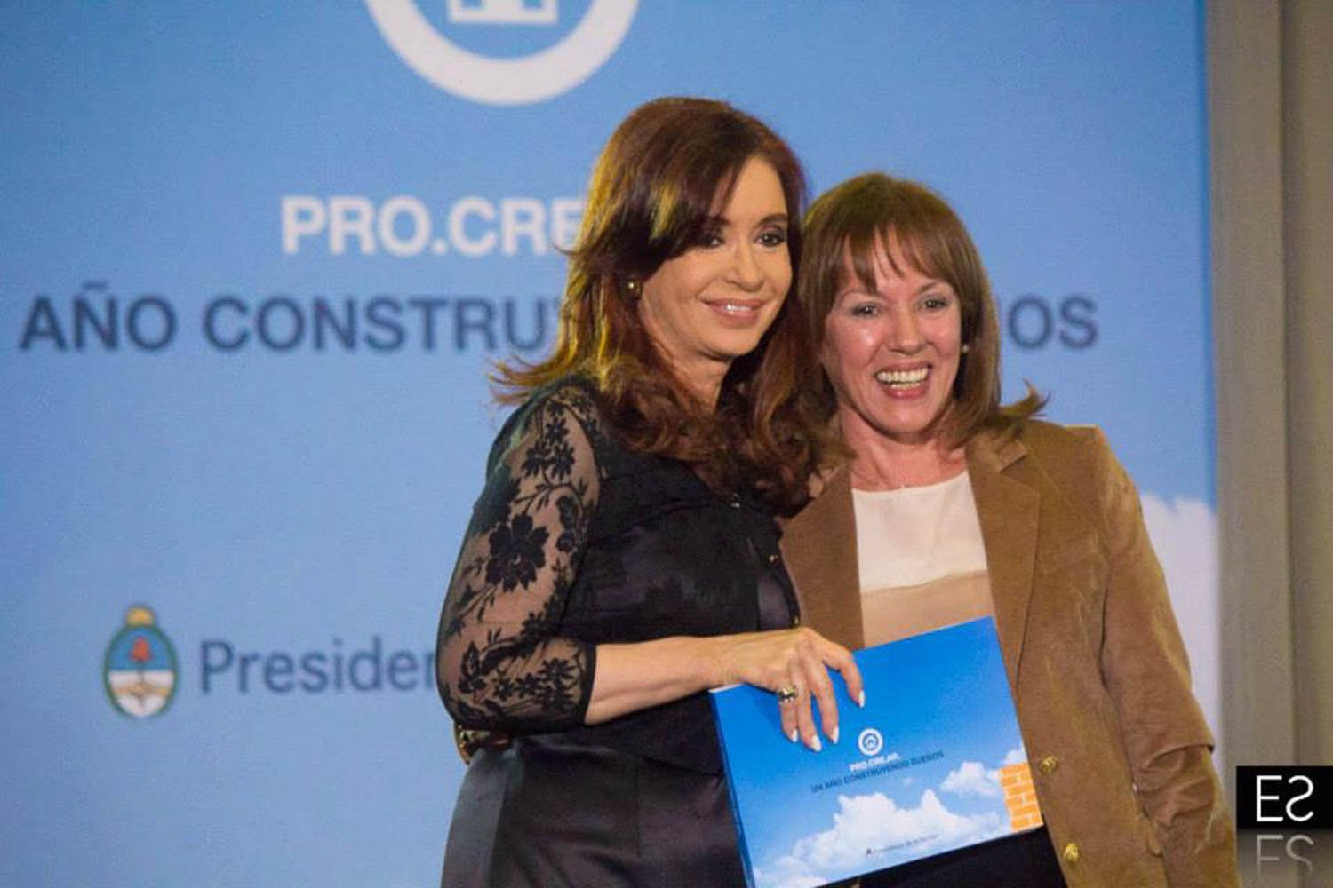 Fotografía de Estanislao Santos: Fotos de Cristina Fernández y Néstor Kirchner