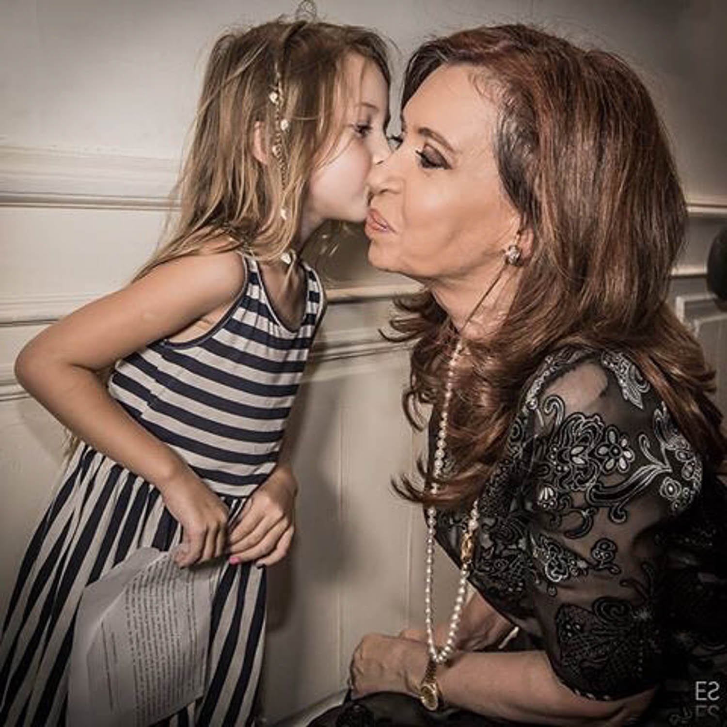 Fotografía de Estanislao Santos: Fotos de Cristina Fernández y Néstor Kirchner