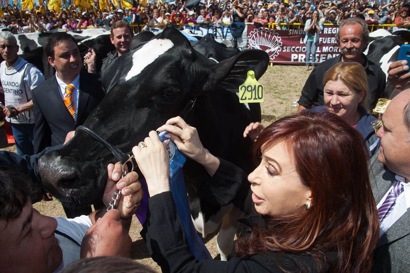 Fotografía de Estanislao Santos: Fotos de Cristina Fernández y Néstor Kirchner