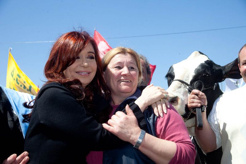 Fotografía de Estanislao Santos: Fotos de Cristina Fernández y Néstor Kirchner