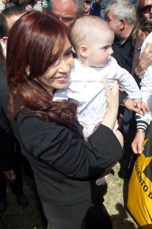 Fotografía de Estanislao Santos: Fotos de Cristina Fernández y Néstor Kirchner