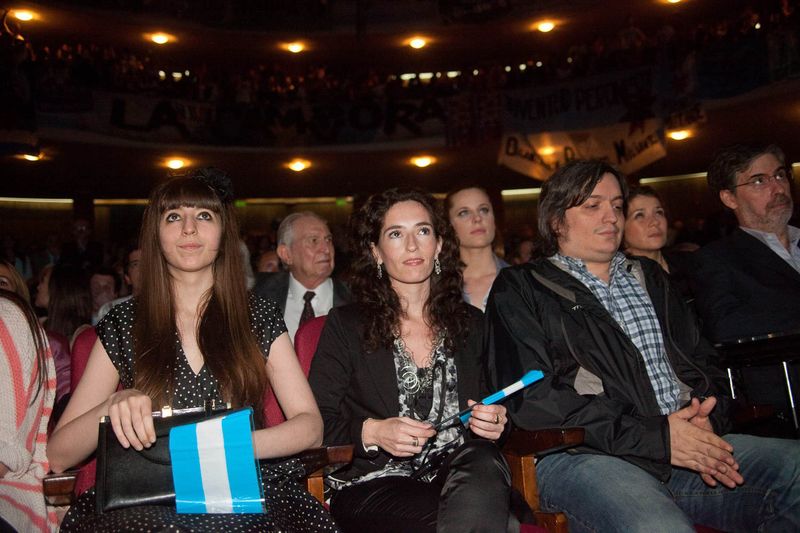 Fotografía de Estanislao Santos: Fotos de Cristina Fernández y Néstor Kirchner