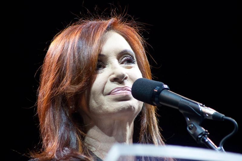Fotografía de Estanislao Santos: Fotos de Cristina Fernández y Néstor Kirchner