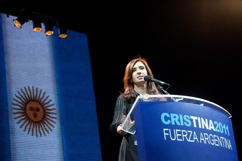 Fotografía de Estanislao Santos: Fotos de Cristina Fernández y Néstor Kirchner