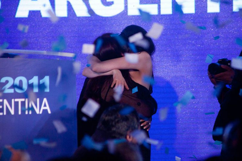 Fotografía de Estanislao Santos: Fotos de Cristina Fernández y Néstor Kirchner