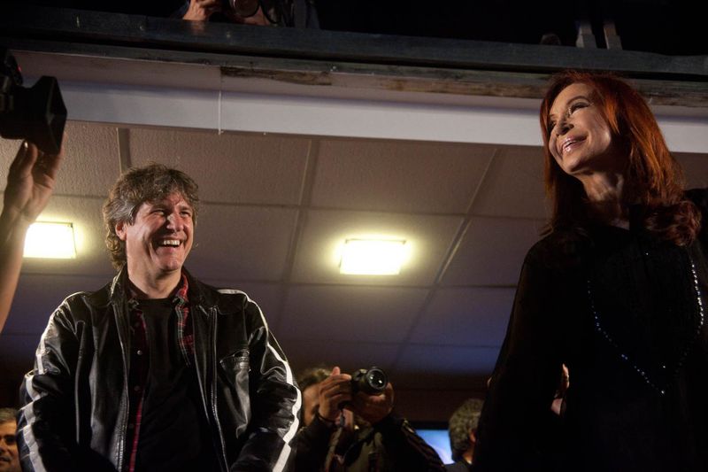 Fotografía de Estanislao Santos: Fotos de Cristina Fernández y Néstor Kirchner