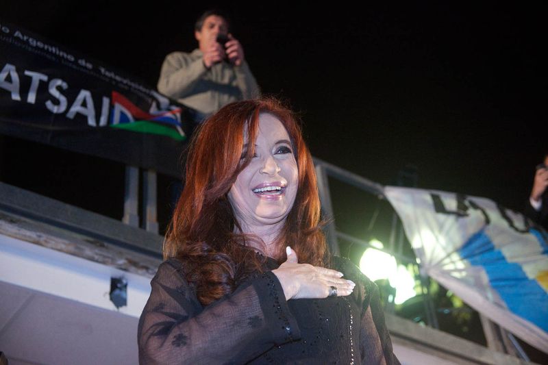 Fotografía de Estanislao Santos: Fotos de Cristina Fernández y Néstor Kirchner