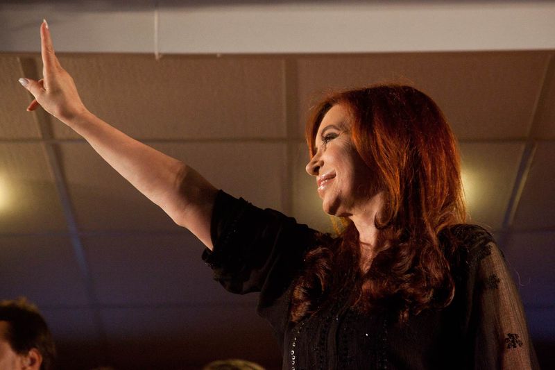 Fotografía de Estanislao Santos: Fotos de Cristina Fernández y Néstor Kirchner