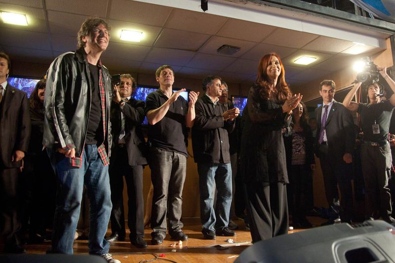 Fotografía de Estanislao Santos: Fotos de Cristina Fernández y Néstor Kirchner