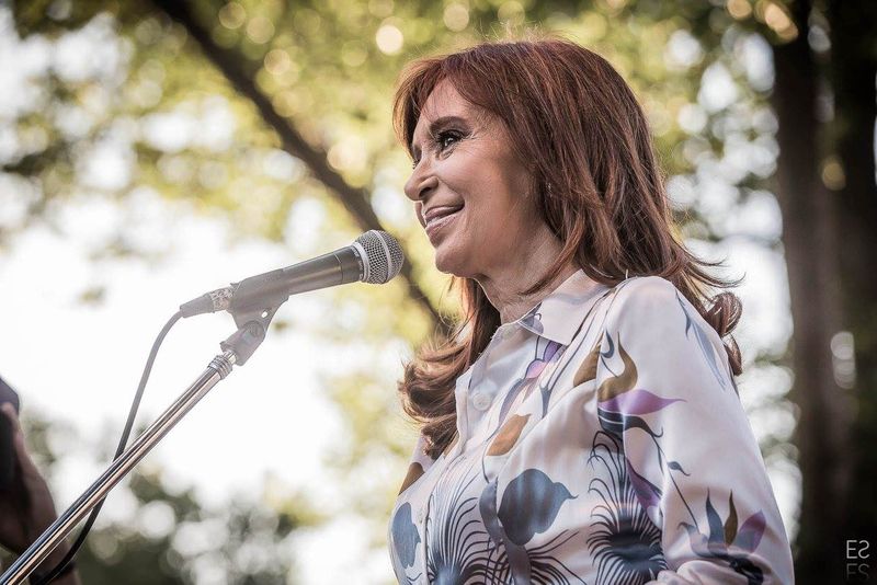 Fotografía de Estanislao Santos: Fotos de Cristina Fernández y Néstor Kirchner