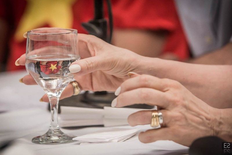 Fotografía de Estanislao Santos: Fotos de Cristina Fernández y Néstor Kirchner