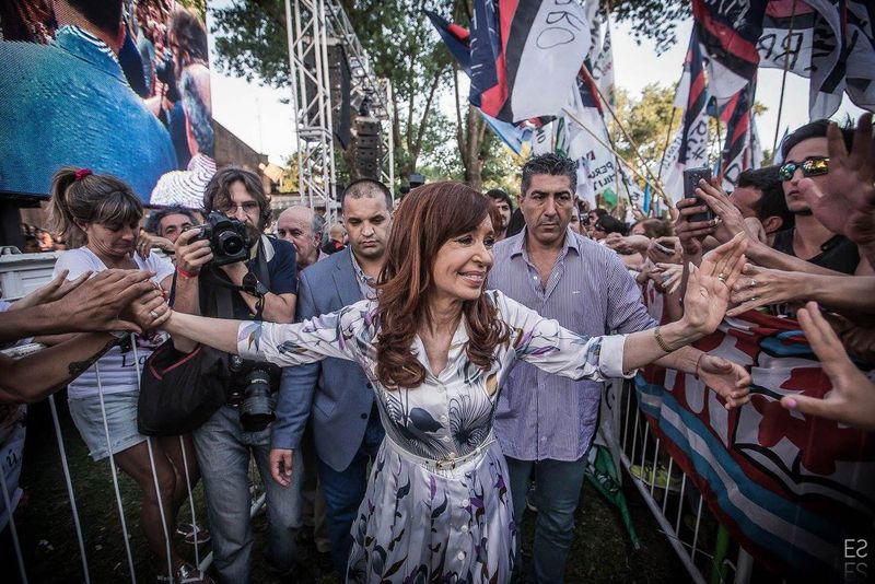 Fotografía de Estanislao Santos: Fotos de Cristina Fernández y Néstor Kirchner