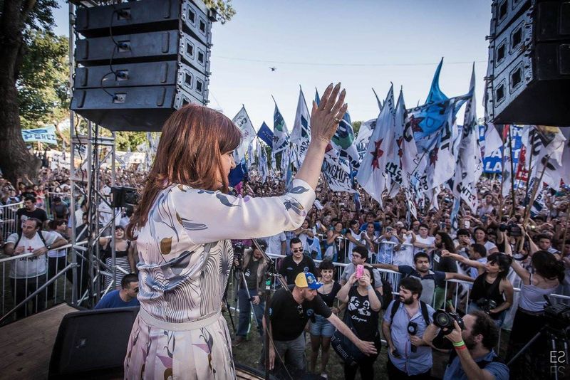 Fotografía de Estanislao Santos: Fotos de Cristina Fernández y Néstor Kirchner