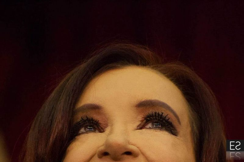 Fotografía de Estanislao Santos: Fotos de Cristina Fernández y Néstor Kirchner