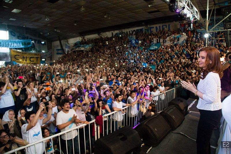Fotografía de Estanislao Santos: Fotos de Cristina Fernández y Néstor Kirchner