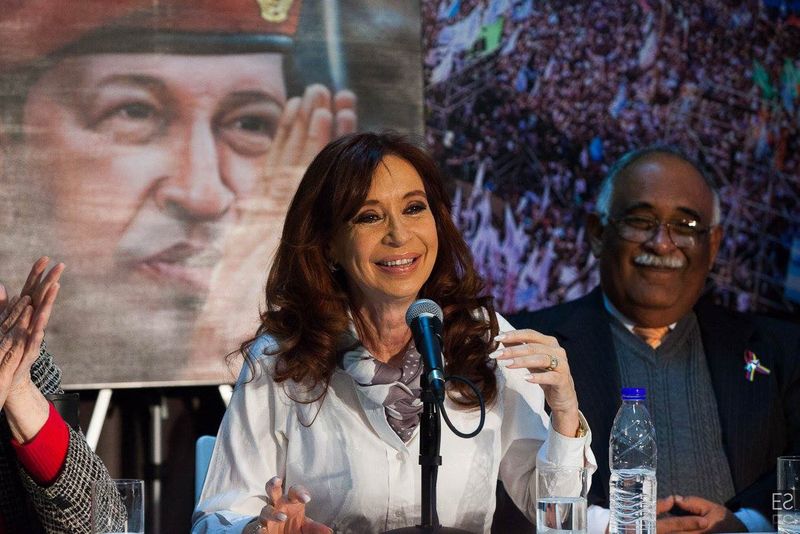 Fotografía de Estanislao Santos: Fotos de Cristina Fernández y Néstor Kirchner