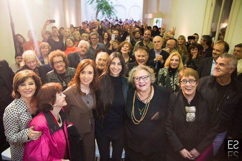 Fotografía de Estanislao Santos: Fotos de Cristina Fernández y Néstor Kirchner