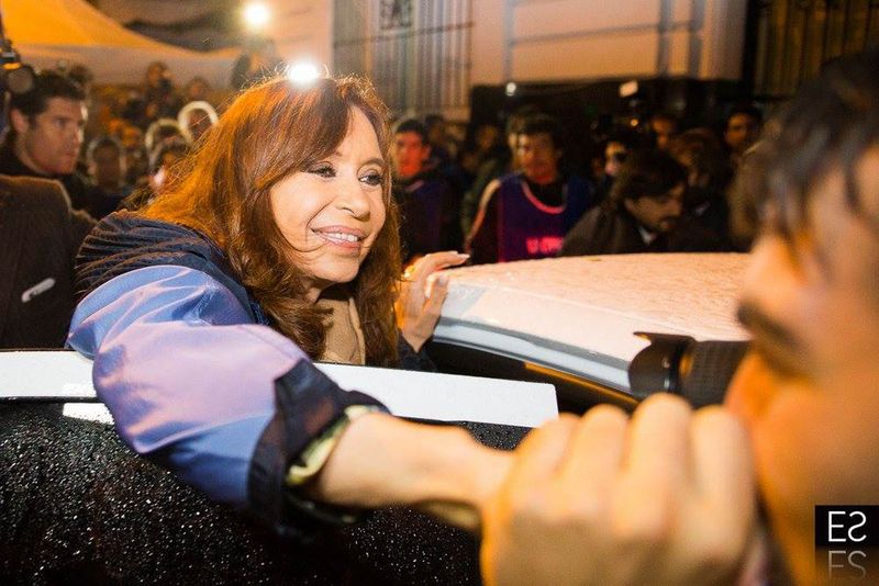 Fotografía de Estanislao Santos: Fotos de Cristina Fernández y Néstor Kirchner