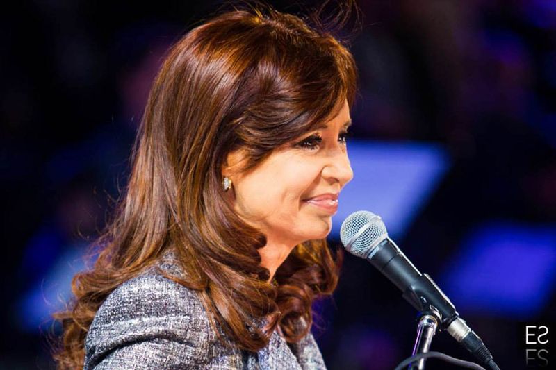 Fotografía de Estanislao Santos: Fotos de Cristina Fernández y Néstor Kirchner