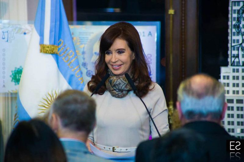 Fotografía de Estanislao Santos: Fotos de Cristina Fernández y Néstor Kirchner