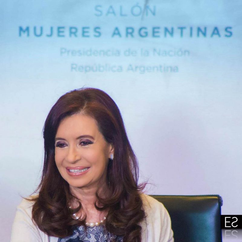 Fotografía de Estanislao Santos: Fotos de Cristina Fernández y Néstor Kirchner