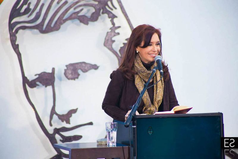 Fotografía de Estanislao Santos: Fotos de Cristina Fernández y Néstor Kirchner