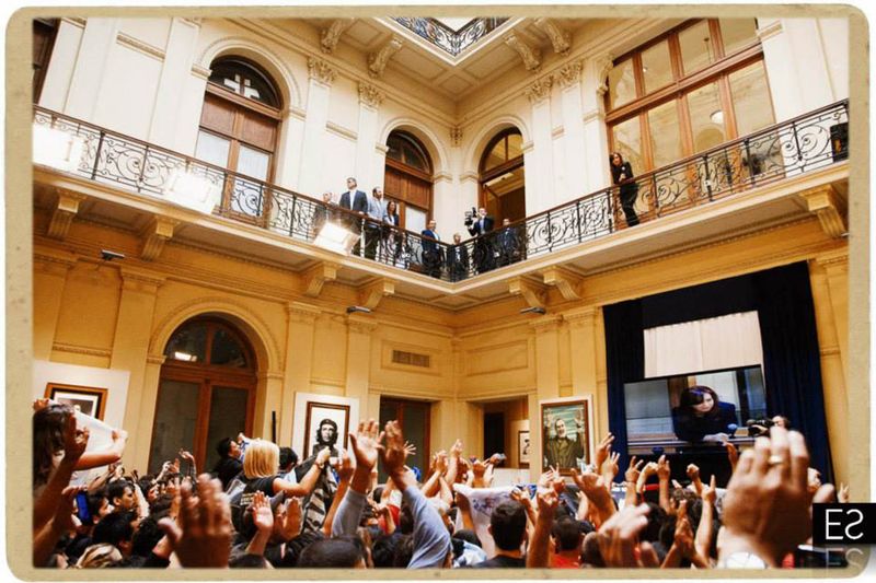 Fotografía de Estanislao Santos: Fotos de Cristina Fernández y Néstor Kirchner