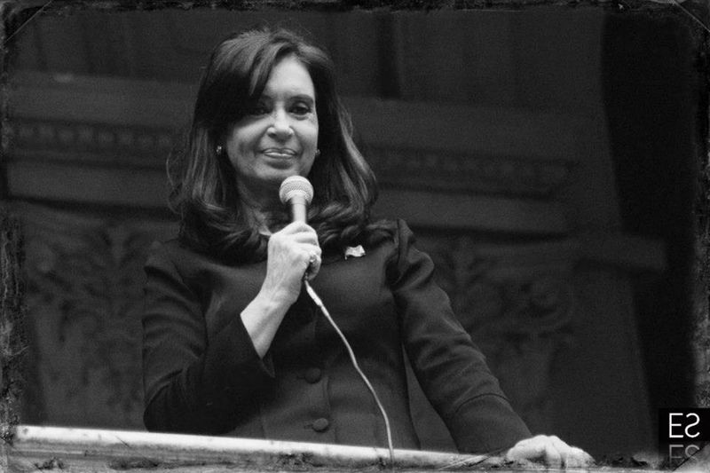 Fotografía de Estanislao Santos: Fotos de Cristina Fernández y Néstor Kirchner
